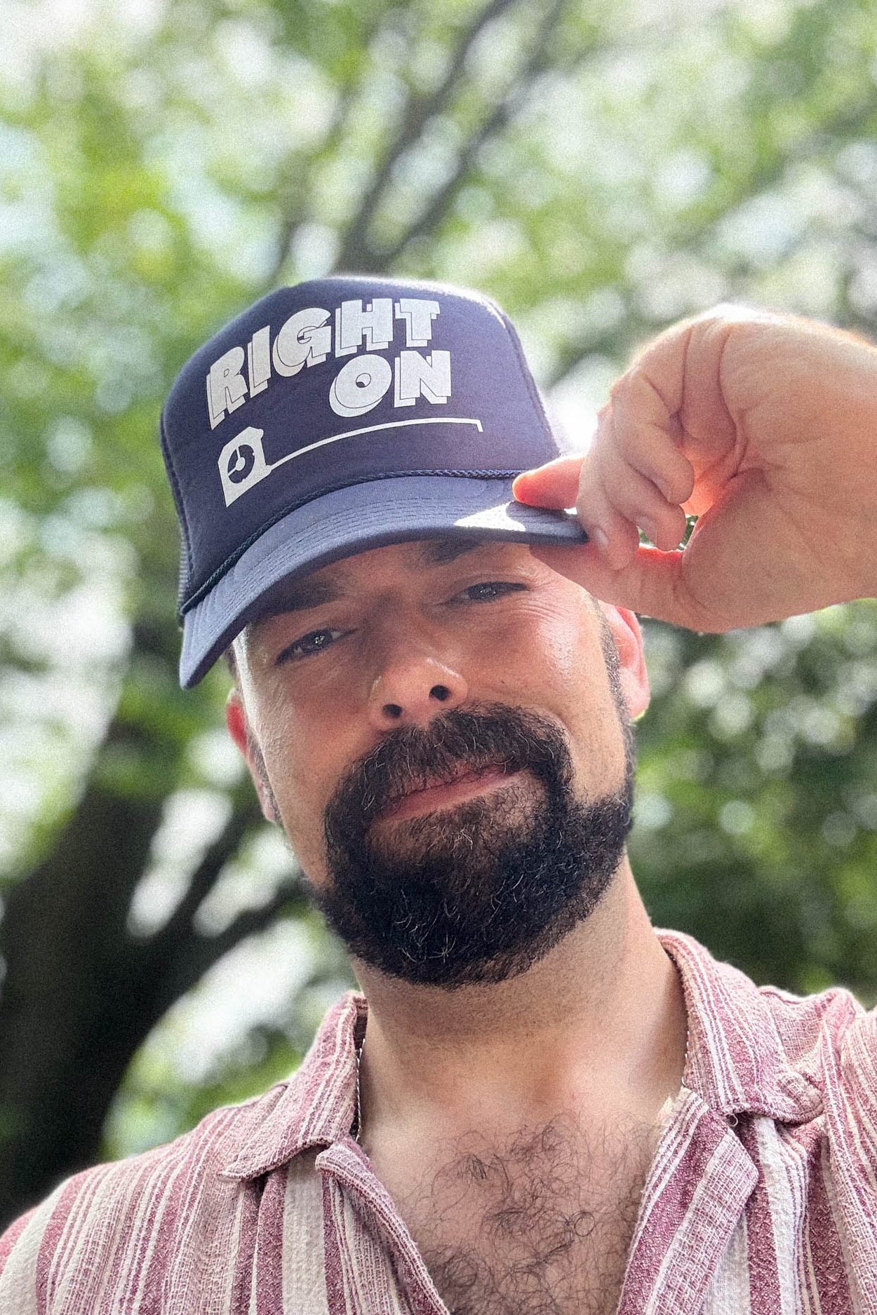 Right On Trucker Hat