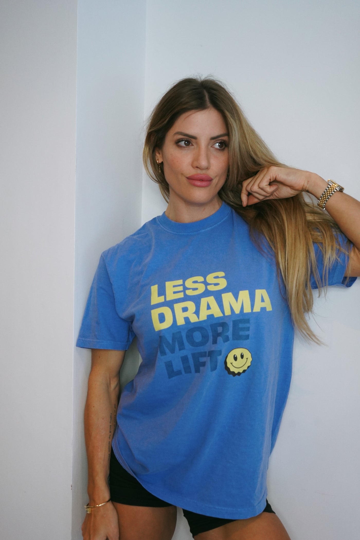 Less Drama, More Lift Tee